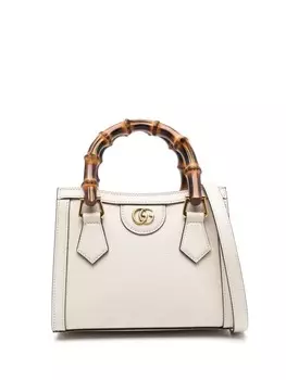 Gucci сумка-тоут Diana размера мини, белый