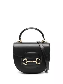 Gucci сумка-тоут Gucci Horsebit 1955 размера мини, черный