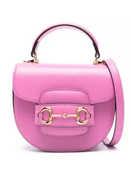 Gucci сумка-тоут Gucci Horsebit 1955 размера мини, розовый