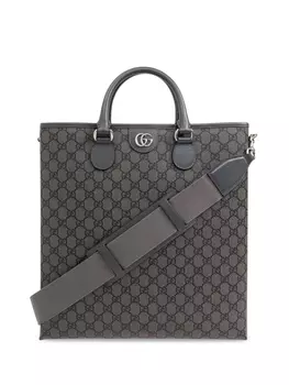 Gucci сумка-тоут из холста GG, серый