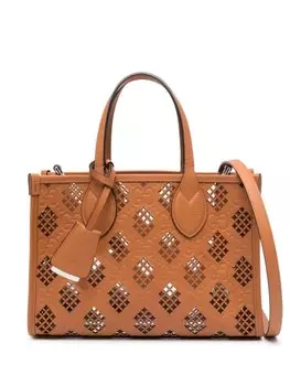 Gucci сумка-тоут Ophidia, коричневый