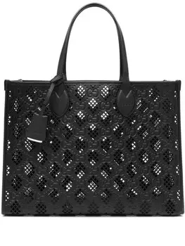 Gucci сумка-тоут Ophidia с перфорацией, черный