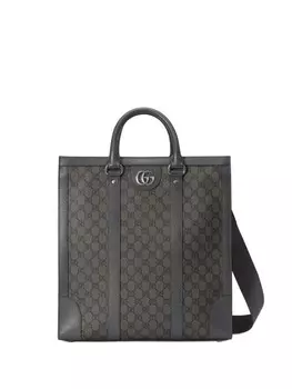 Gucci сумка-тоут Ophidia среднего размера, серый
