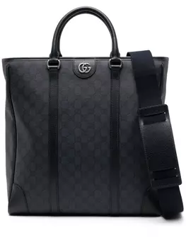 Gucci сумка-тоут Ophidia среднего размера, синий