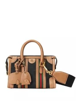 Gucci сумка-тоут с логотипом GG, черный