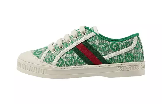 Кроссовки детские Gucci Tennis 1977, зеленый