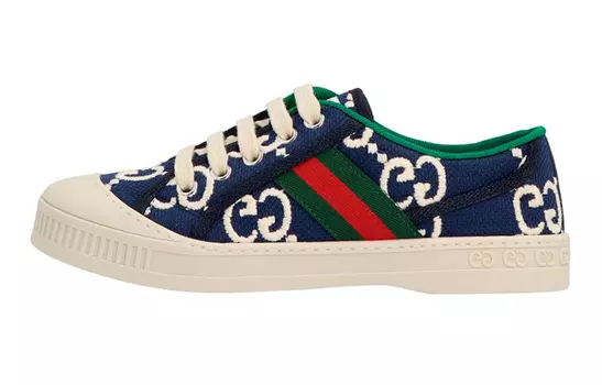 Кеды детские Gucci Tennis 1977, синий