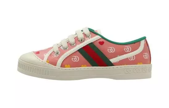 Кеды детские Gucci Tennis 1977, розовый