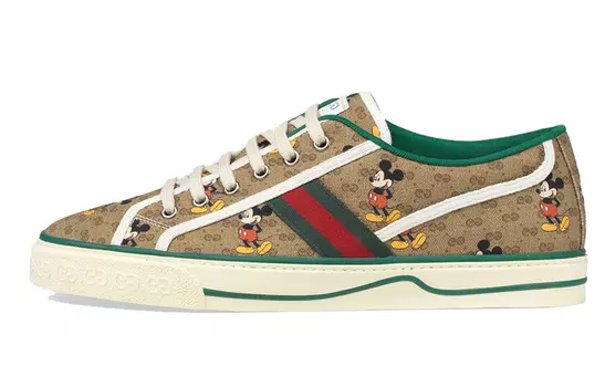 Кроссовки мужские Gucci Tennis 1977, коричневый