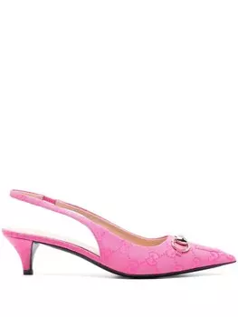 Gucci туфли Erin 50, розовый