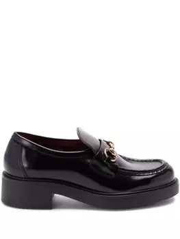 Gucci туфли Horsebit 40 мм, черный