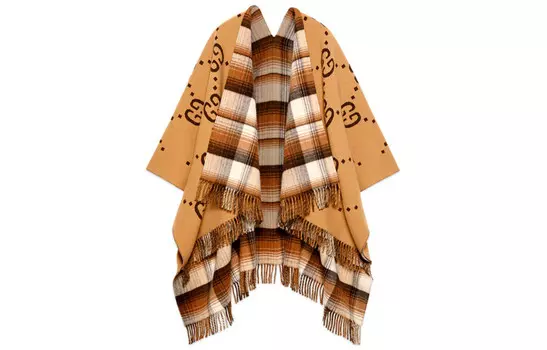 GUCCI унисекс шаль, Brown