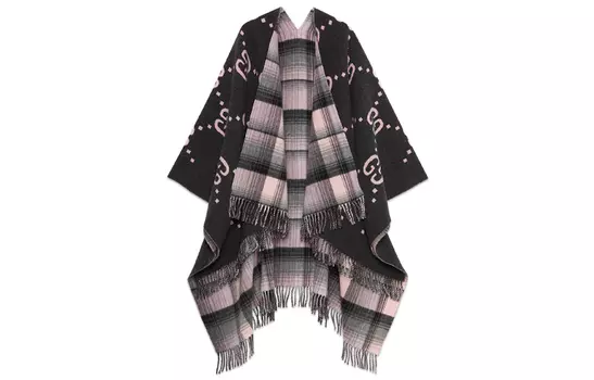 GUCCI унисекс шаль, Dark Gray