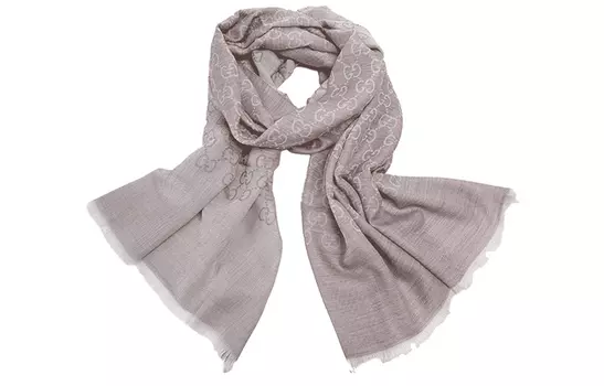 GUCCI вязаный шарф унисекс, Beige