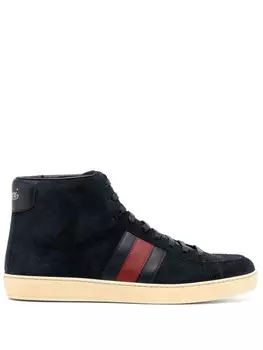 Gucci высокие кеды, синий