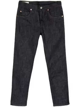 Gucci зауженные джинсы средней посадки, синий