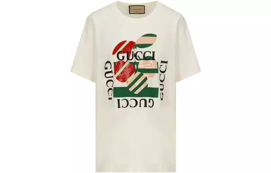 Футболка женская Gucci, белый