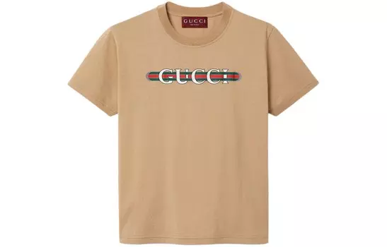 GUCCI Женская футболка, цвет Beige