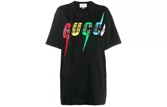 Футболка женская Gucci Oversize, черный
