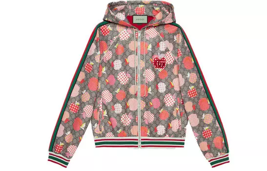 Куртка женская Gucci, коричневый / розовый