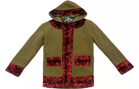 Куртка женская Gucci, зеленый / красный
