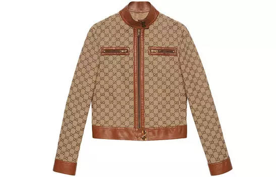 Куртка женская Gucci, хаки / коричневый
