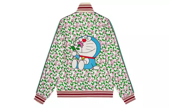 Куртка женская Doraemon x Gucci, многоцветный