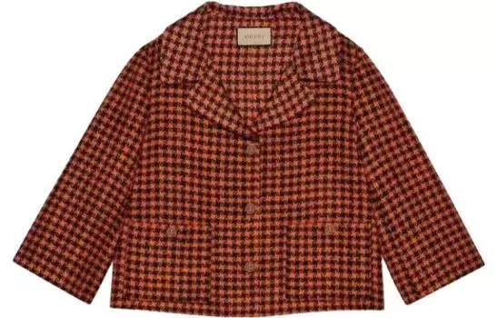 Куртка женская Gucci в клетку, красный