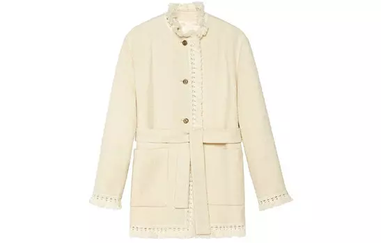 GUCCI Женская куртка Epilogue Series FW21 бежево-желтого цвета