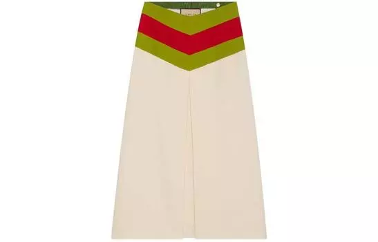 GUCCI Женская повседневная длинная юбка, цвет Beige