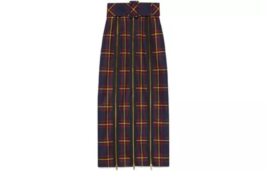 GUCCI Женская повседневная длинная юбка, цвет Blue