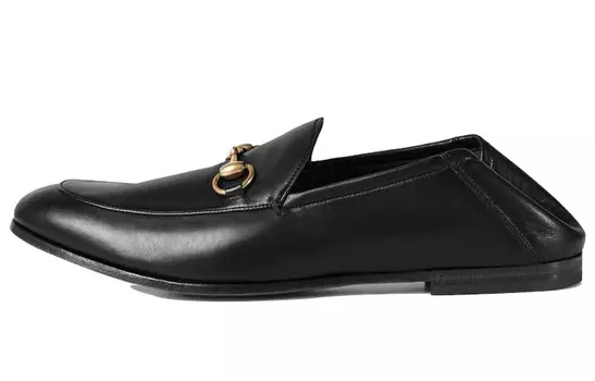 Лоферы женские Gucci с мягкой пяткой, черный