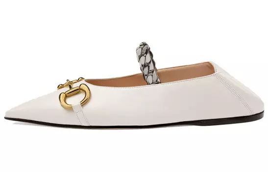 Туфли GUCCI Women's Casual Shoes Women's White