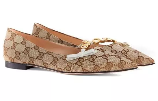 Туфли женские Gucci, коричневый