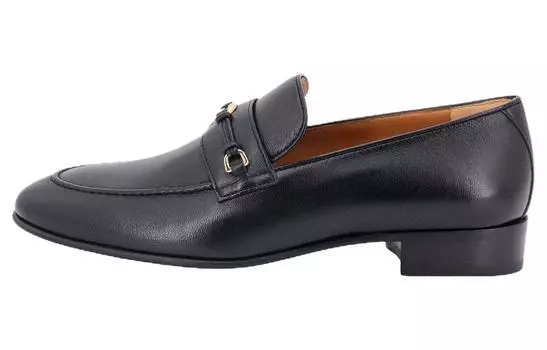 Лоферы женские Gucci Interlocking G, черный