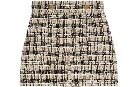 Юбка женская Gucci Square G, бежевый