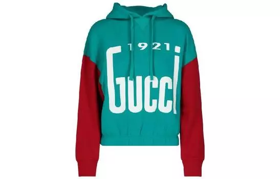 Женская толстовка Gucci, синий/красный
