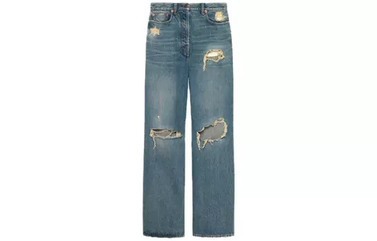 GUCCI Женские джинсы, цвет Blue