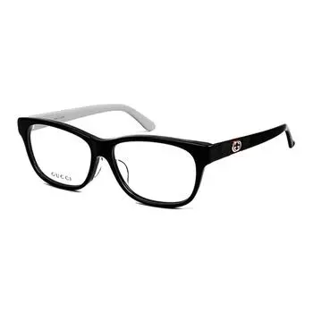GUCCI Женские квадратные оправы для очков из ацетата, черные