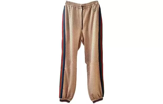 Брюки женские Gucci, бежевый / красный