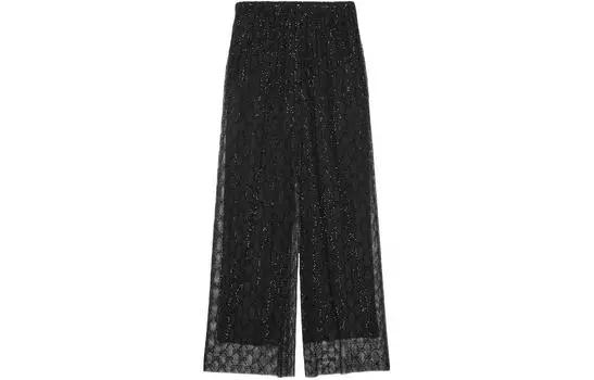 Брюки женские Gucci Bejewelled Embellished, черный