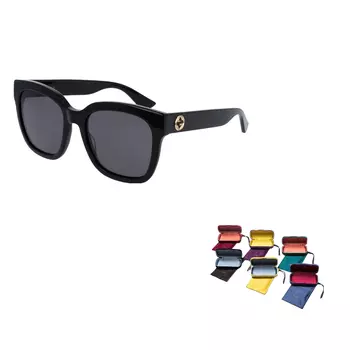 Женские солнцезащитные очки Gucci, черный