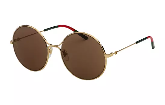 Солнцезащитные очки Gucci женские, коричневый