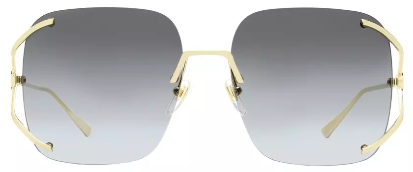 Gucci Женские солнцезащитные очки Glasant GG0646S цвет 001 Золотые 60мм