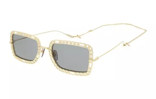 GUCCI Женские солнцезащитные очки, Gold