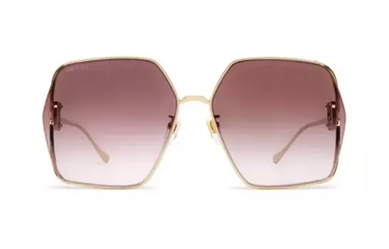 GUCCI Женские солнцезащитные очки, Gold