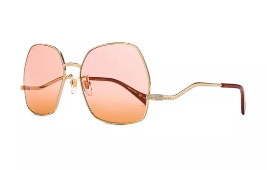 GUCCI Женские солнцезащитные очки, Pink-orange gradient