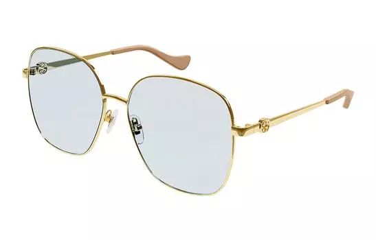 Gucci Женские солнцезащитные очки, золото