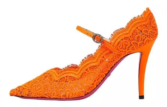 Туфли женские Gucci Virginia 95, оранжевый