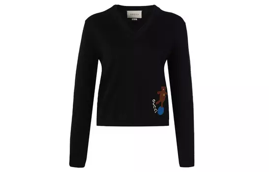 Свитер женский Gucci Cashmere, черный